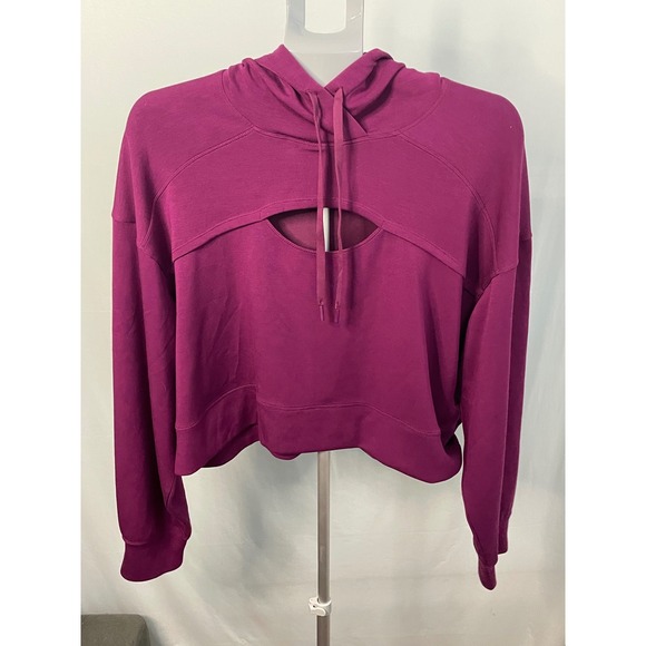 90 Degree by Reflex Softlite Scuba Zoe Hoodie Top Pullover Womens XL - Picture 1 of 7